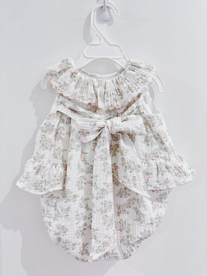 Pink Floral Bluffs Ruffle Bubble