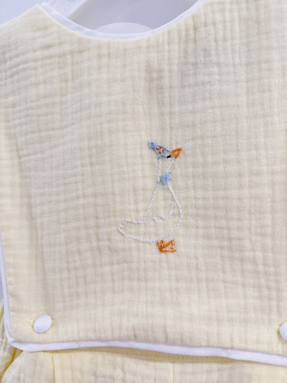 Silly Goose Yellow Boy Overall