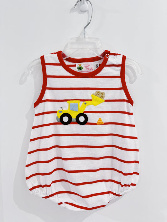 Striped Front Loader Bubble