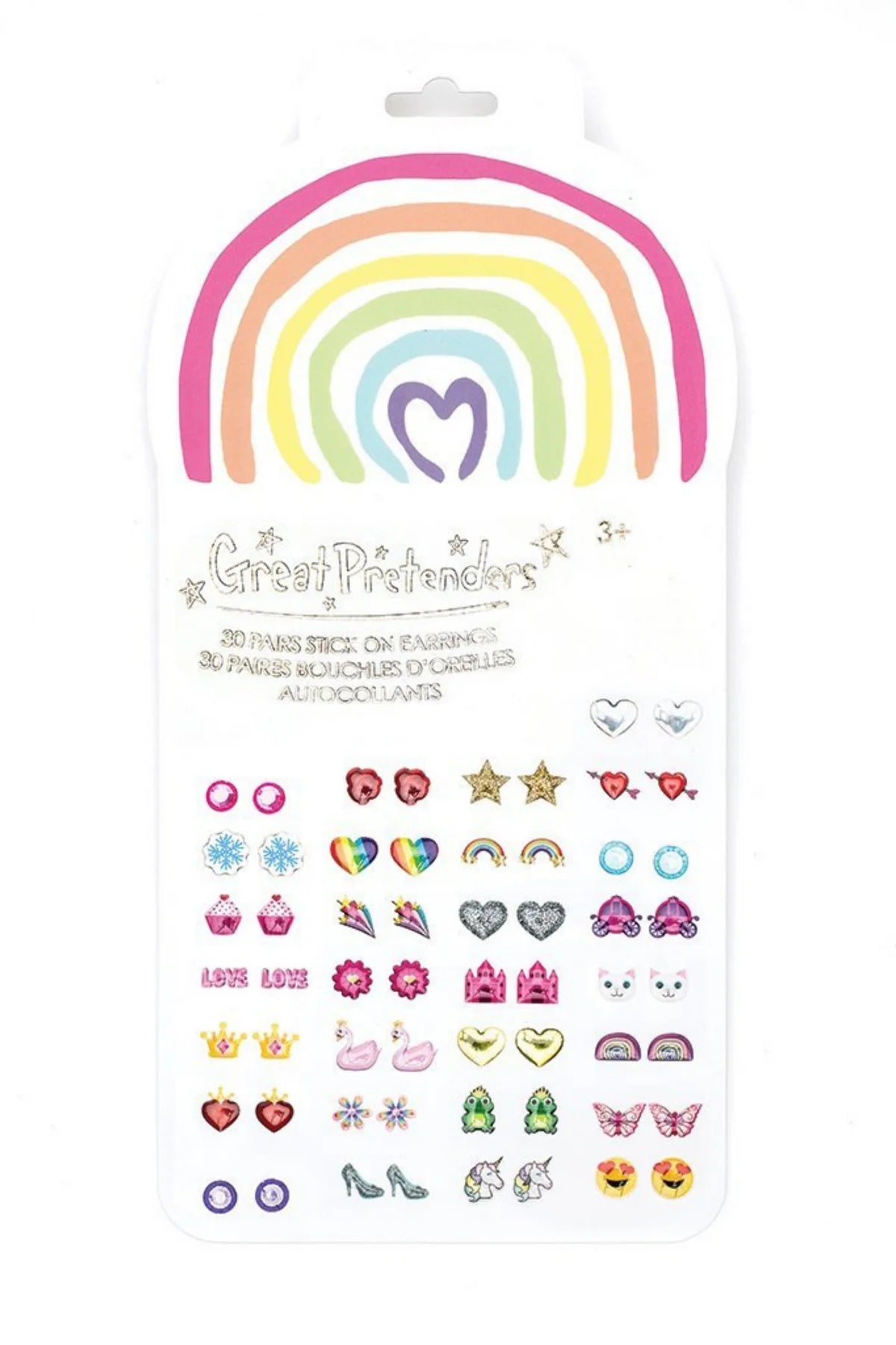 Rainbow Sticker Earrings