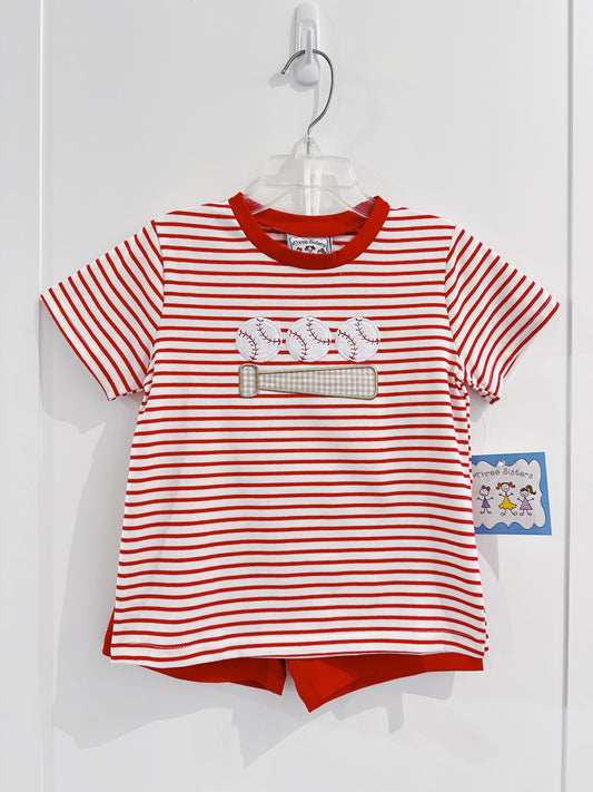 Play Ball Boys Short Set