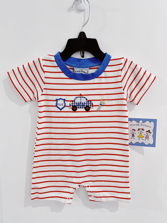 Police Boy Romper