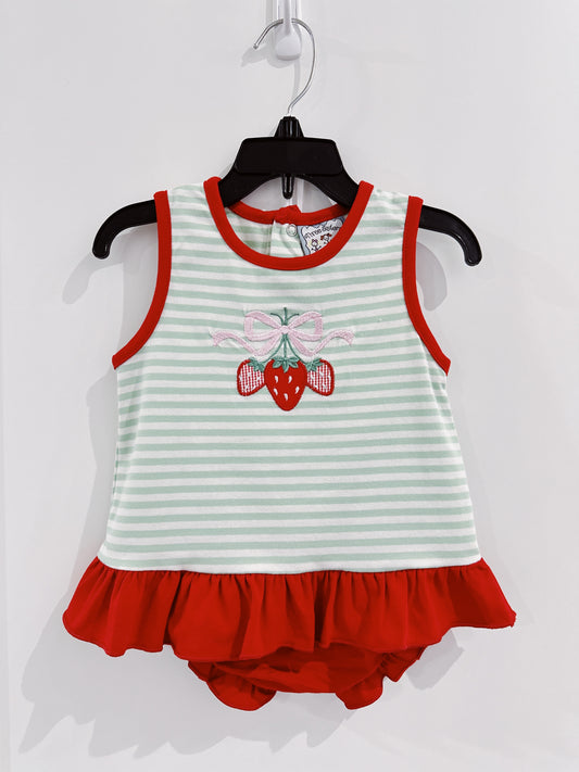 Strawberry Bloomer Set