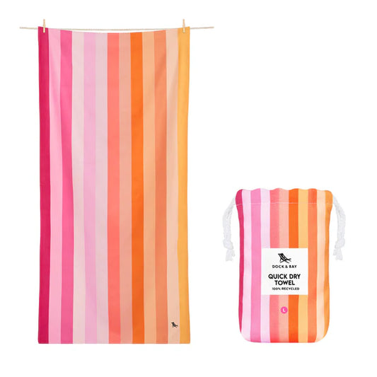 Dock & Bay Miami Sorbet Large Quick Dry Towel