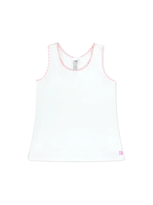 SET Pure Coconut Pink Ric Rac Riley Tank