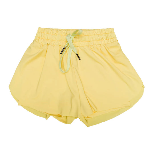 Belle Cher Yellow Butterfly Shorts