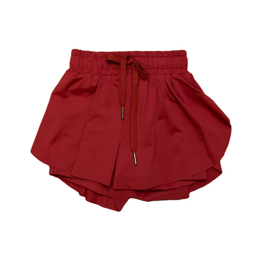 Belle Cher Red Butterfly Shorts