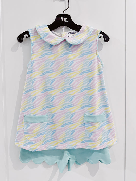 Ishtex Rainbow Short Set