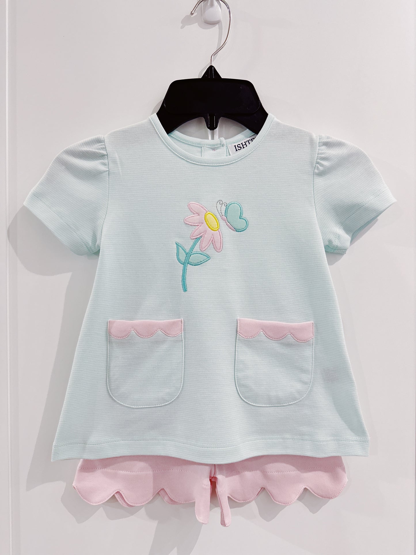 Ishtex Butterfly Short Set