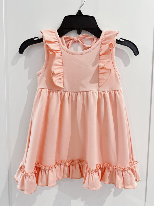 Millie Jay Peach Emersyn Dress