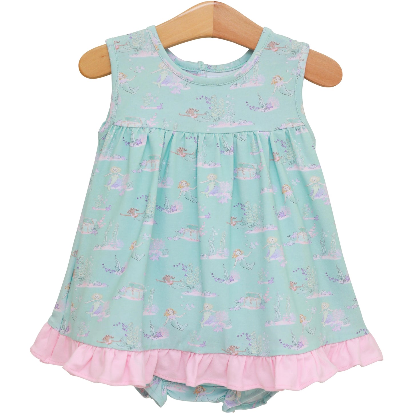 TSK Mermaid Tail Diaper Set