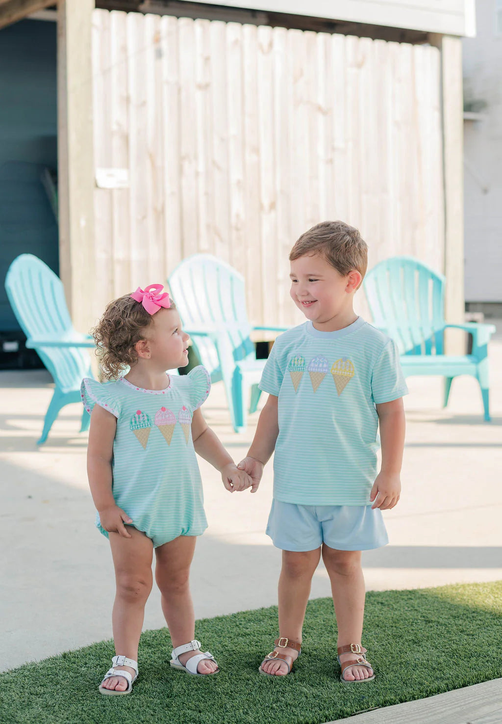 TSK Tripe Scoop Short Set