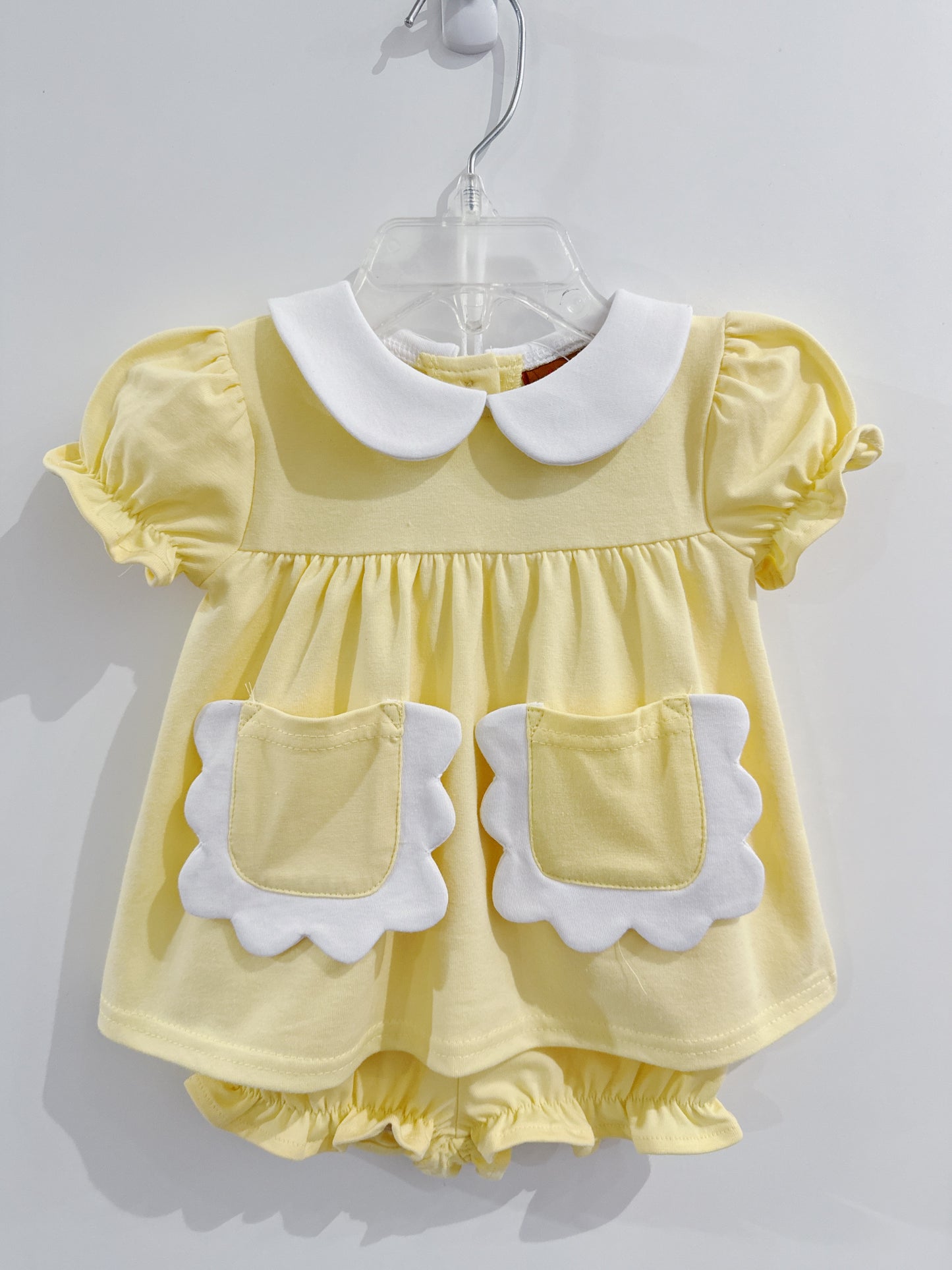 Millie Jay Yellow Izzie Bloomer Set