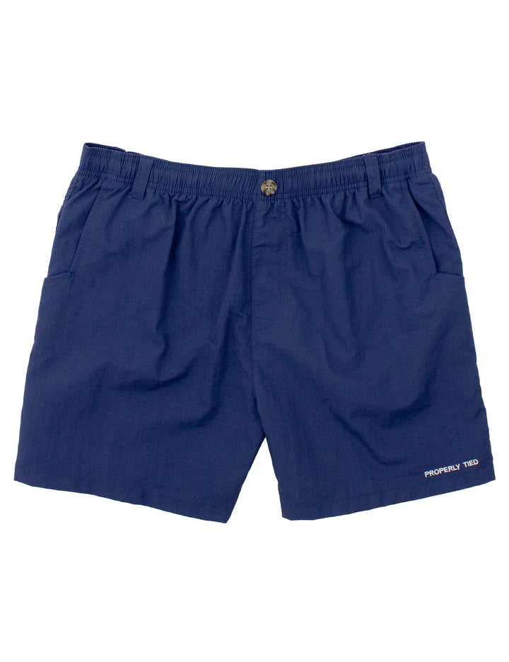 Properly Tied River Blue Mallard Shorts