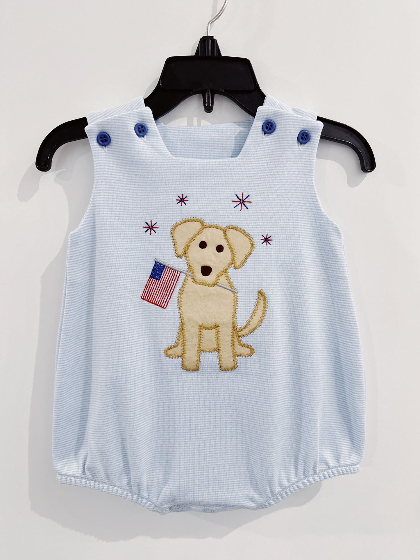 Patriotic Pup Knit Bubble