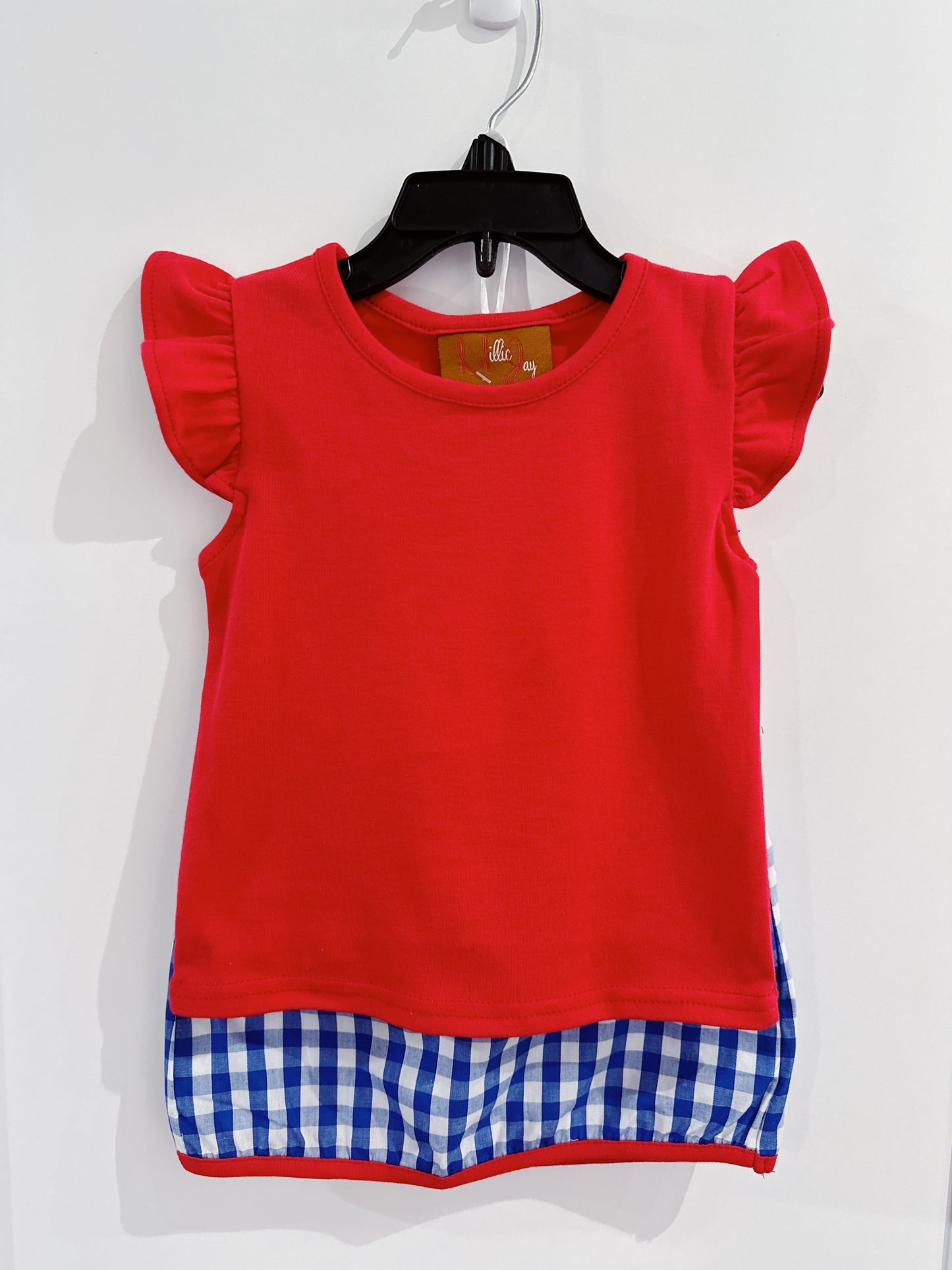Millie Jay Red & Blue Remi Skort Set
