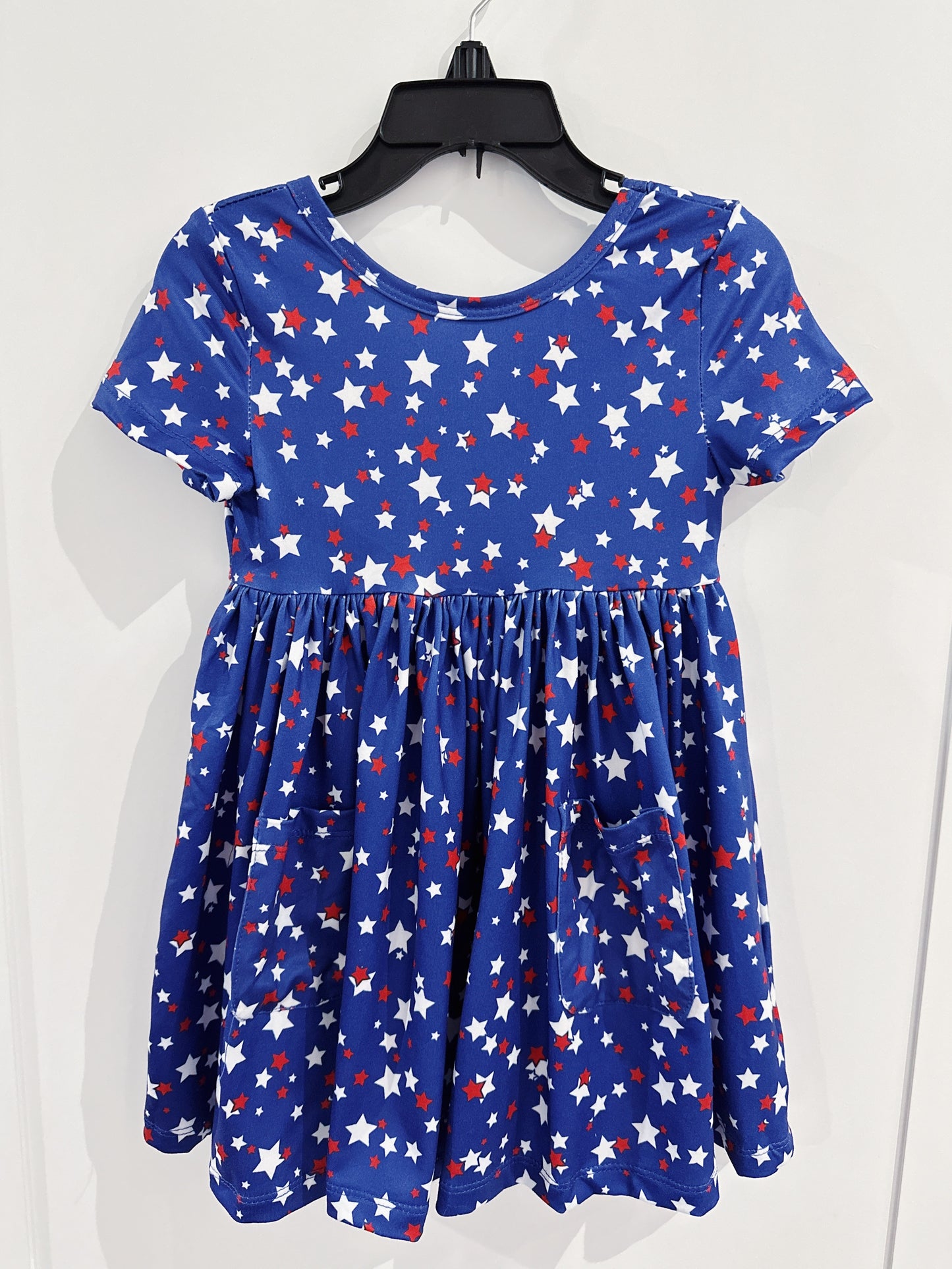 Star Bright S/S Pocket Twirl Dress