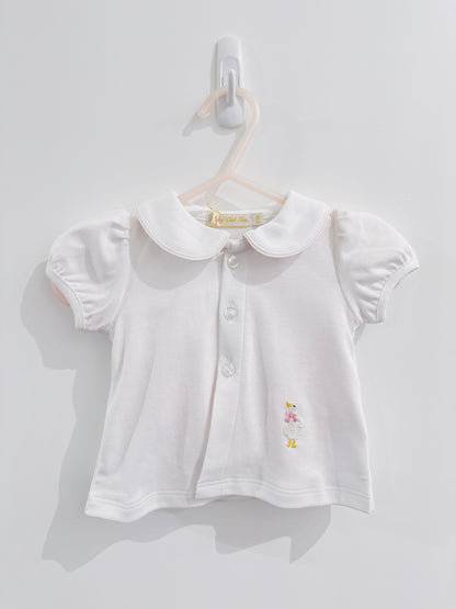 Baby Club Chic Pink Goose Bloomer Set