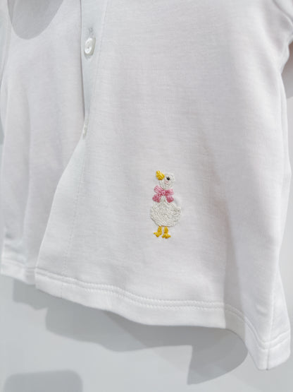 Baby Club Chic Pink Goose Bloomer Set