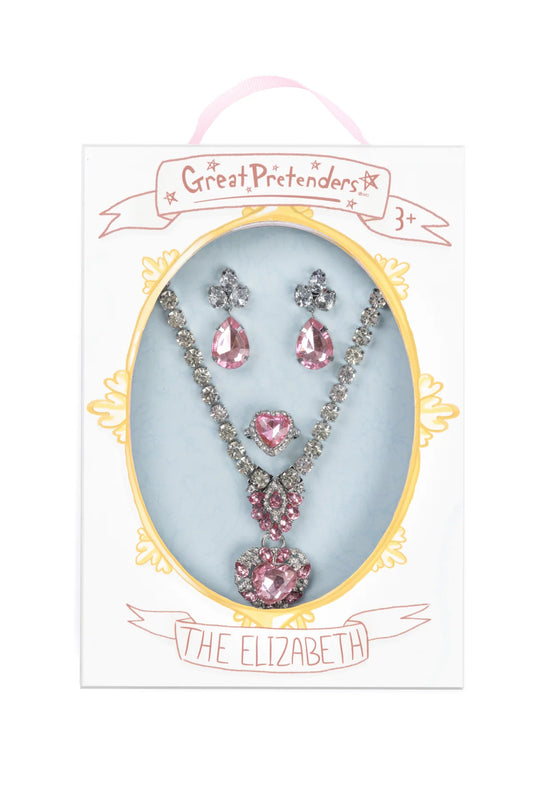 Great Pretenders The Marilyn Jewelry Set- Pink