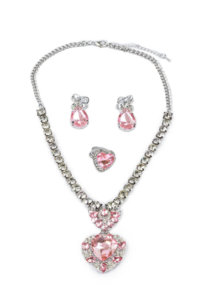Great Pretenders The Marilyn Jewelry Set- Pink