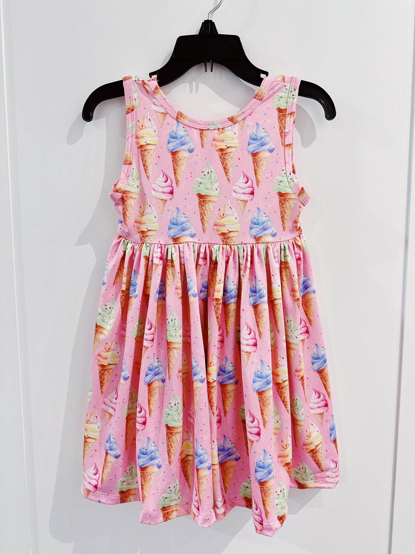 Ice Cream Dreams Tank Pocket Twirl Dress
