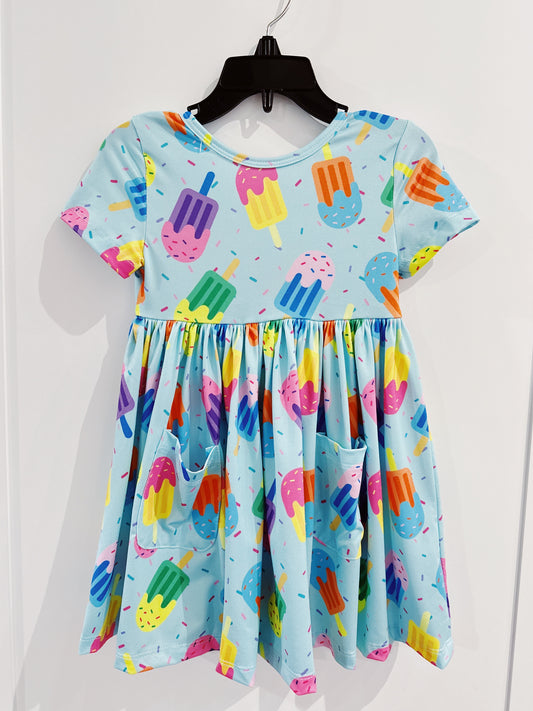 Sweet Treats S/S Pocket Twirl Dress