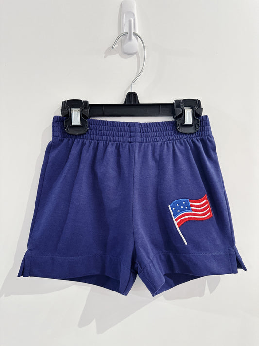 American Flag Jersey Shorts