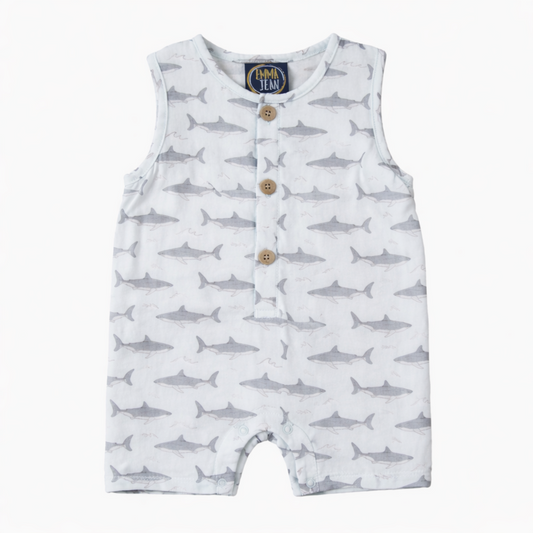 Emma Jean Shark Romper