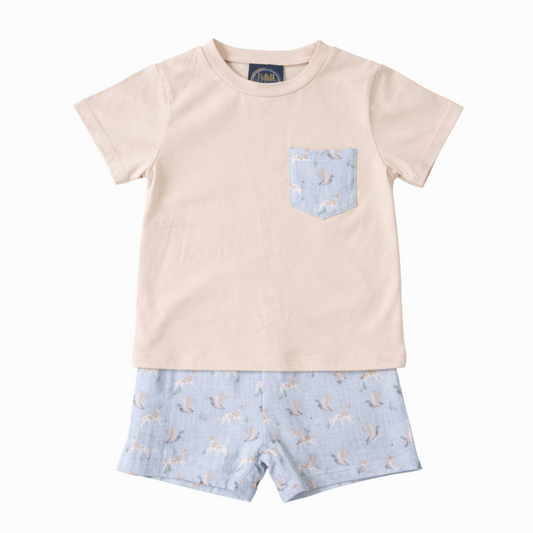 Emma Jean Duck Hunting Short Set