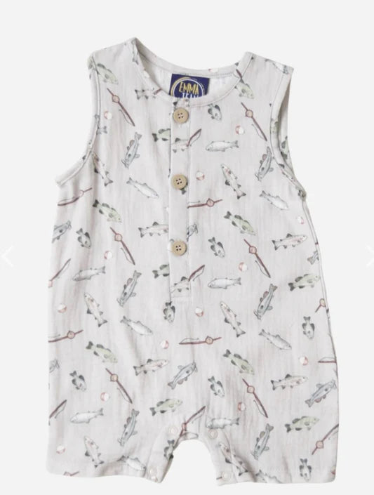 Emma Jean Trout Fish Romper
