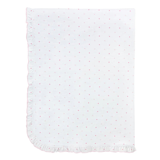 Baby Club Chic Pink Dots Blanket