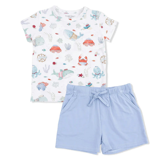 Sailor Sea Creatures Short Set