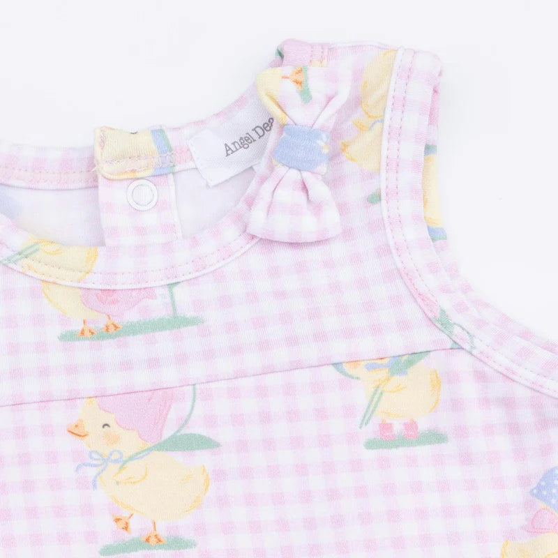 Spring Ducklings Bodysuit Dress