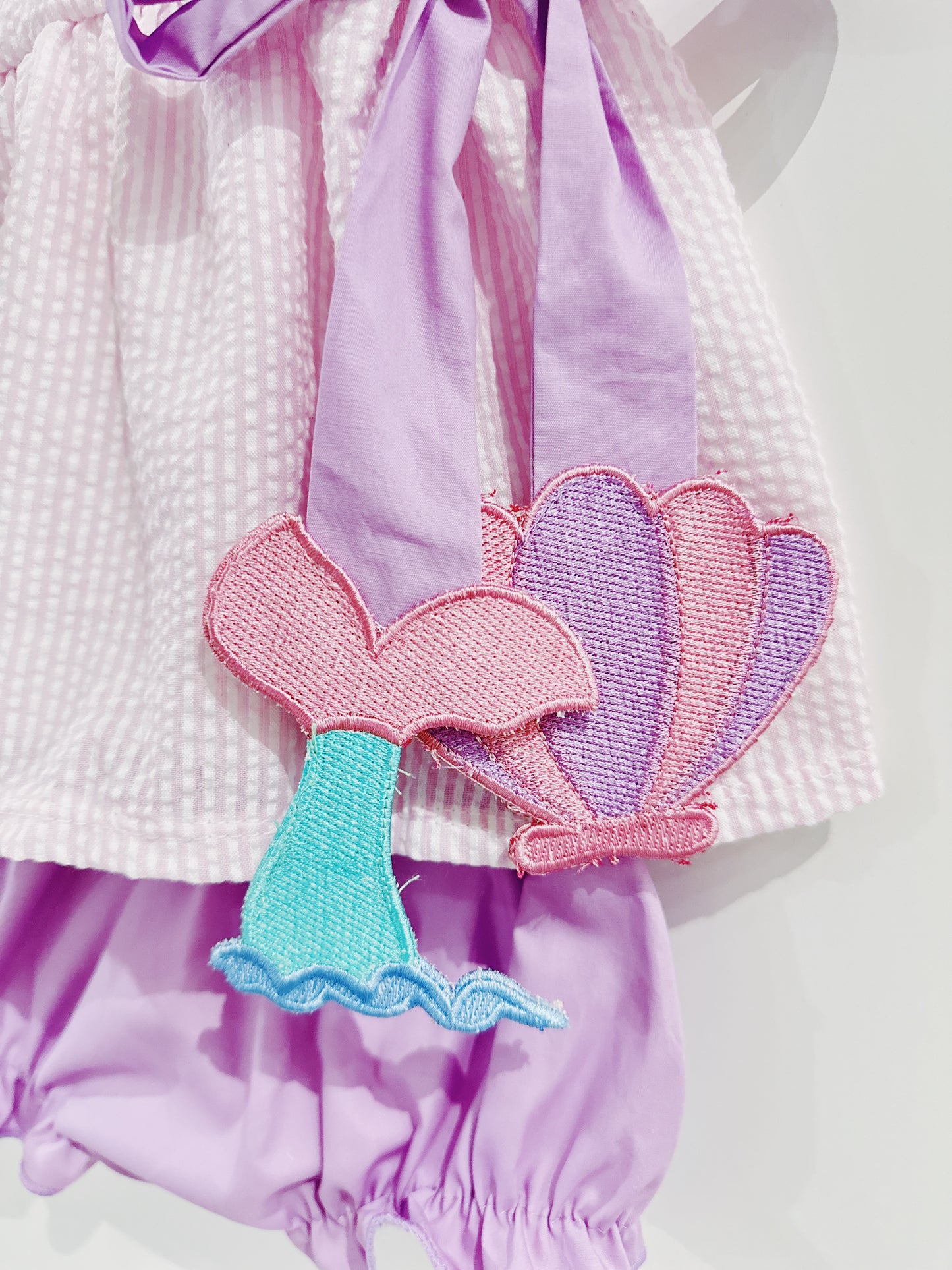 Mermaid Side Tag Bloomer Set