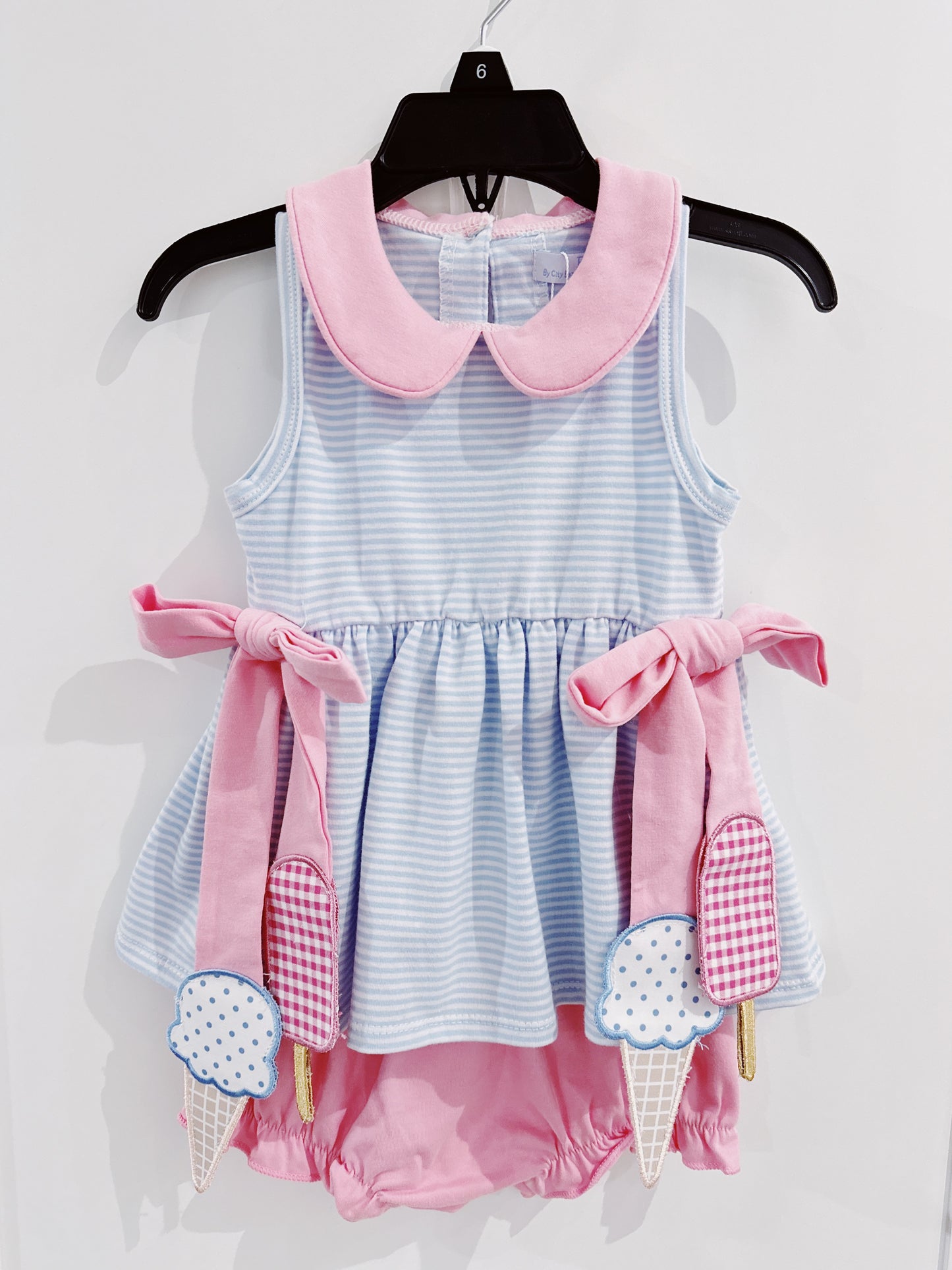 Ice Cream Side Tag Bloomer Set