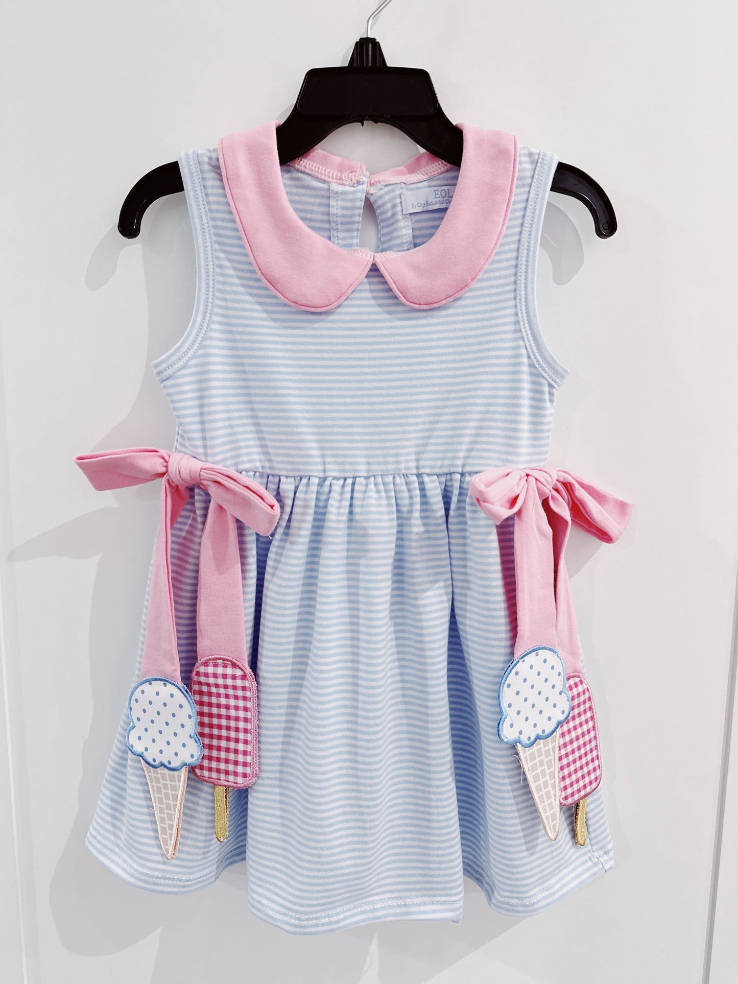Ice Cream Side Tag Dress
