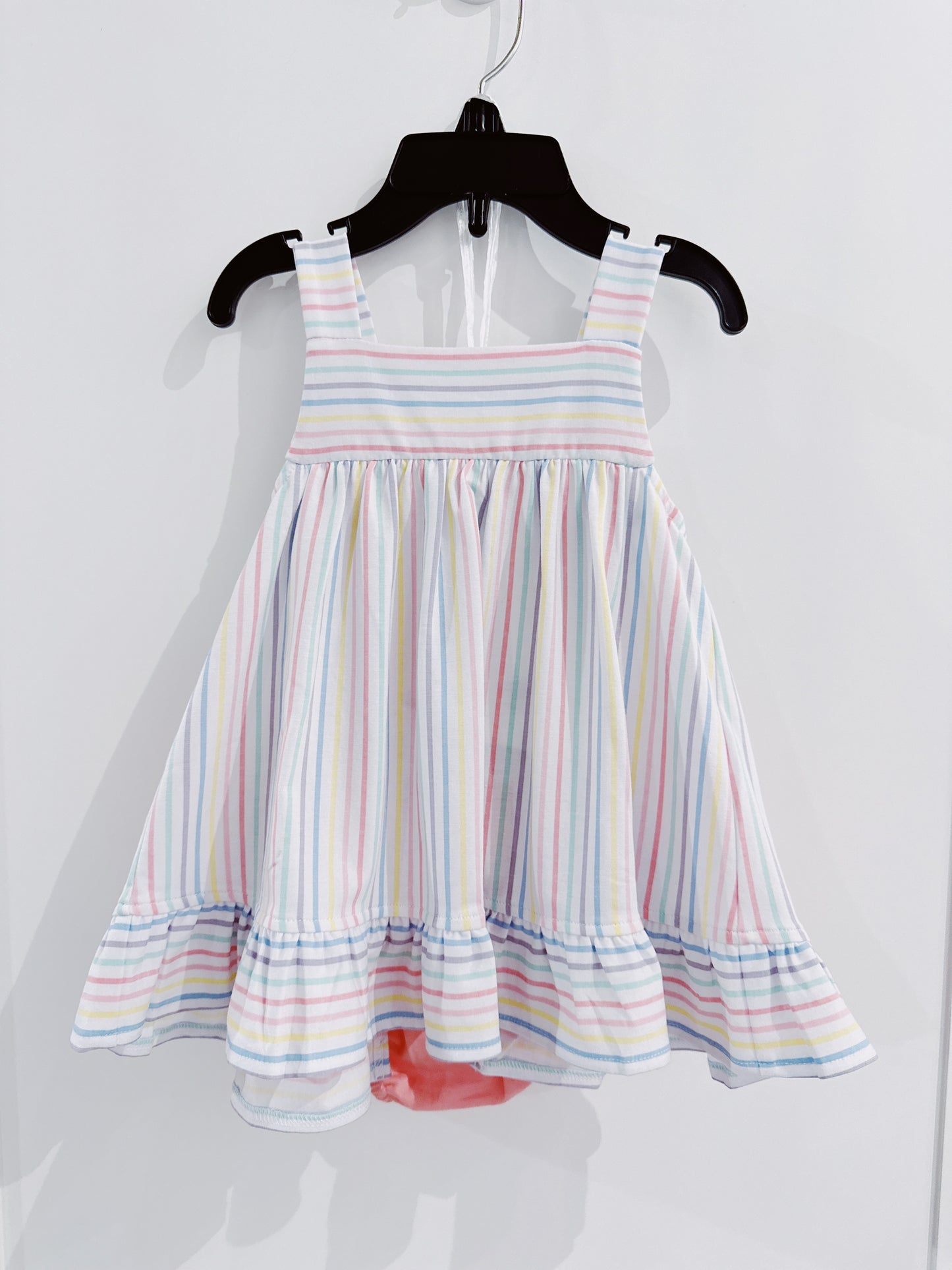 Delaney Pastel Penny Stripe Breezy Bloomer Set