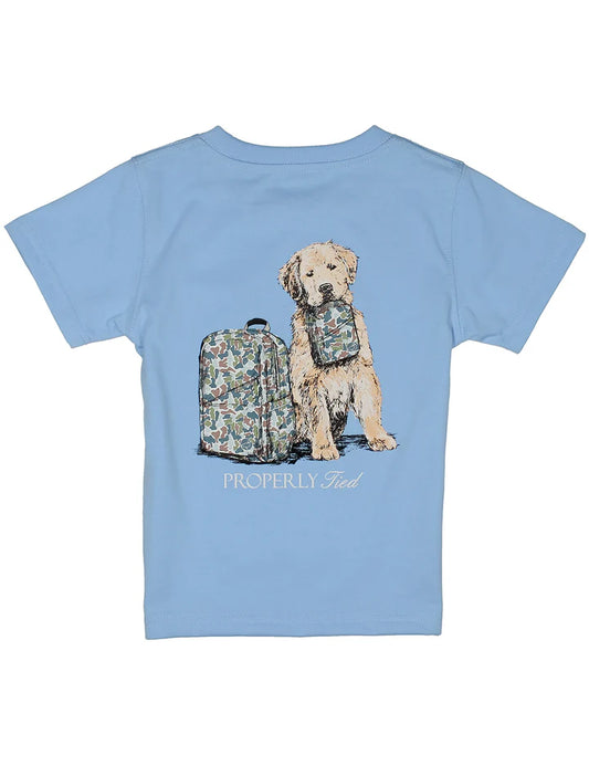 Light Blue Study Buddy Tee