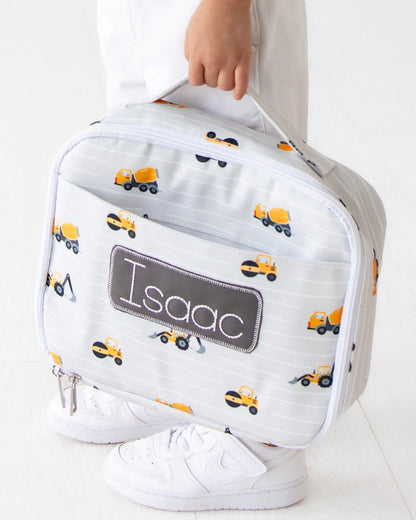 Construction Insulated Lunch Bag