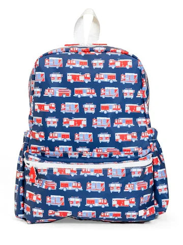 TRVL Design Backpacker Backpack- Fire Engines