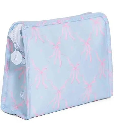 TRVL Design Medium Roadie Zip Pouch- Eloise Bow