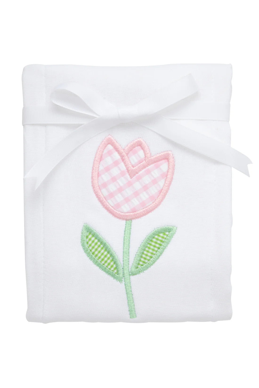 Tulip Applique Burp