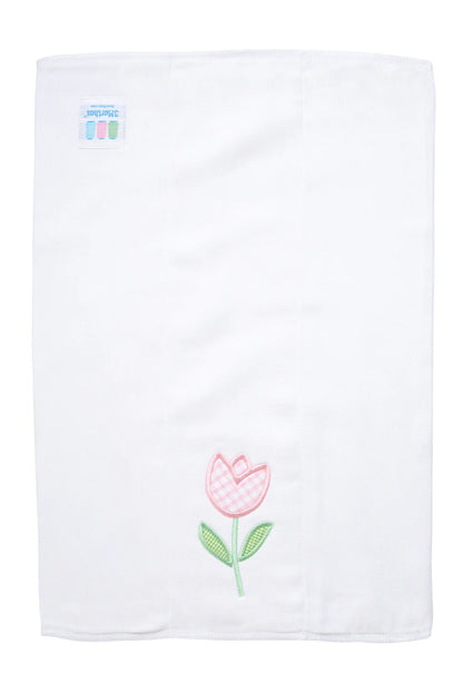 Tulip Applique Burp