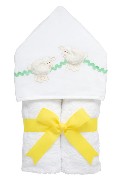 Lamb Everykid Towel- White