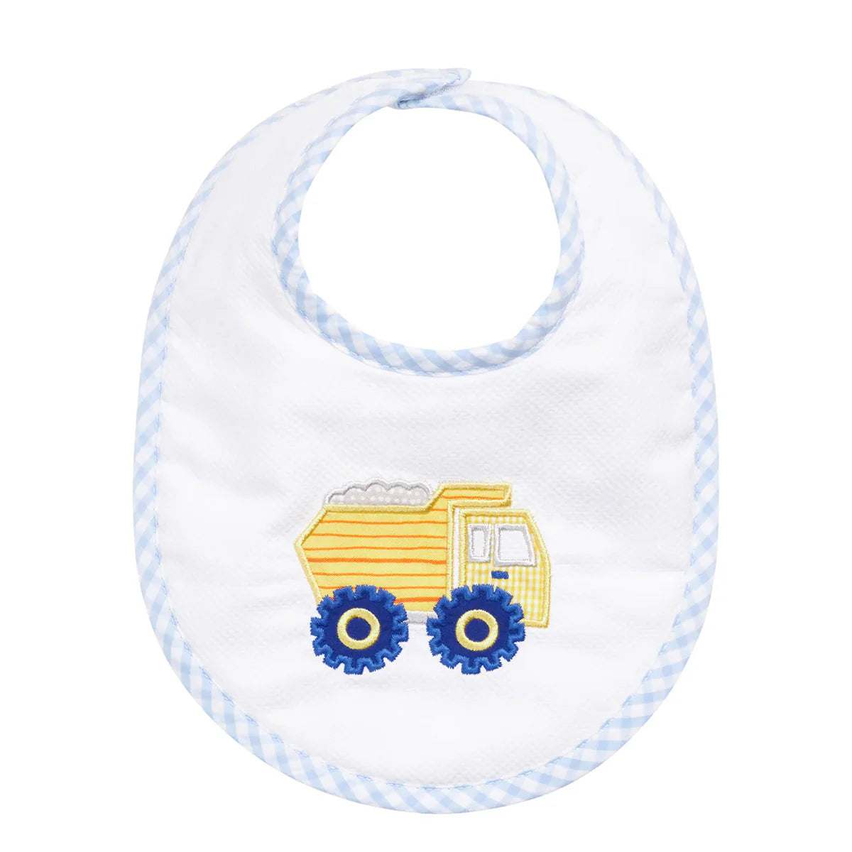 Dump Truck Applique Basic Bib