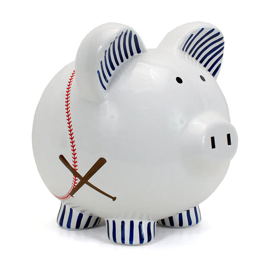 Piggy Bank- Baseball