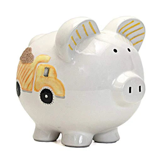 Piggy Bank- Digger Truck
