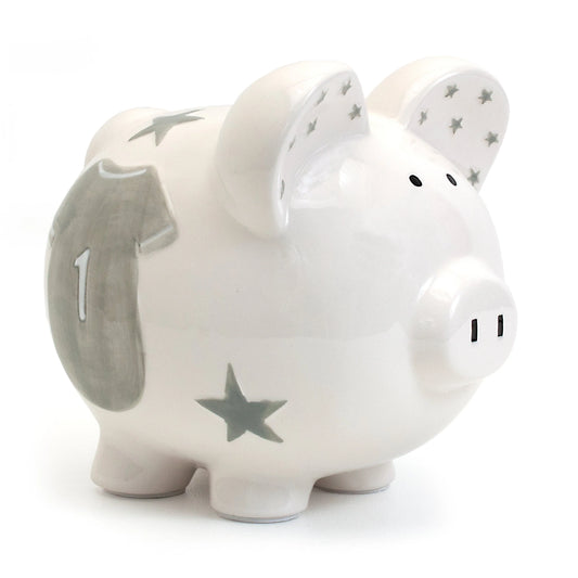 Piggy Bank- Grey Allstar