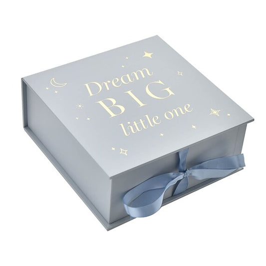 Bambino Dream Big Keepsake Box- Blue